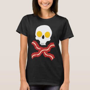 Camiseta Bones de cráneo y cruzados en huevos