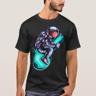 Camiseta Bong Astronauta Astronauta Shirt Weed Stoner