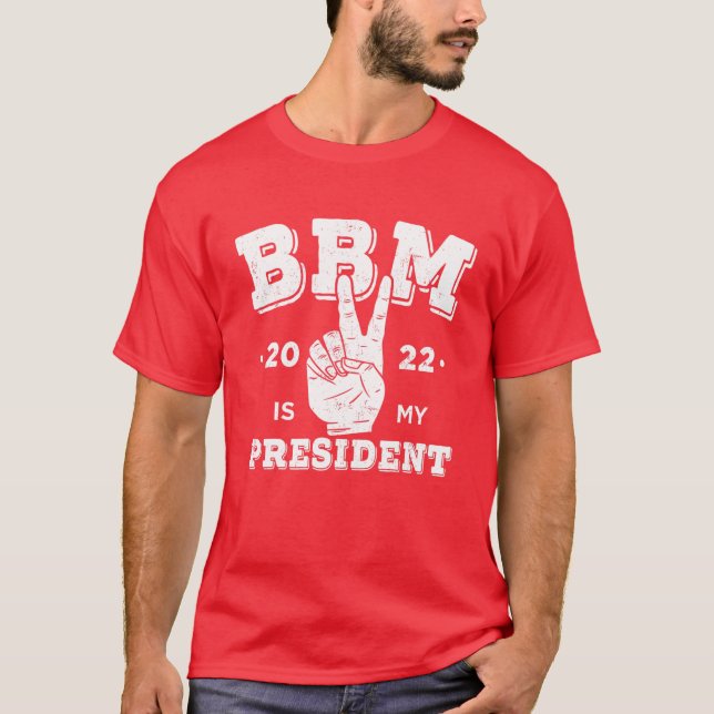Camiseta Bong Bong Marcos Presidente BBM 2022 Red de la Paz (Anverso)