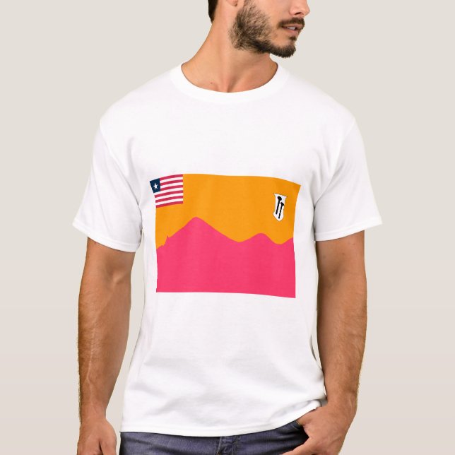 Camiseta Bong la bandera del condado (Anverso)
