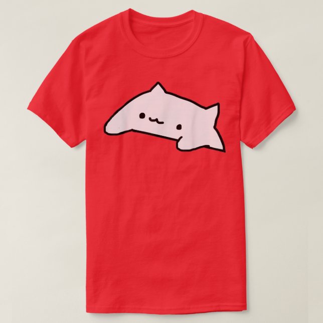Camiseta Bongo Cat Meme  (Diseño del anverso)