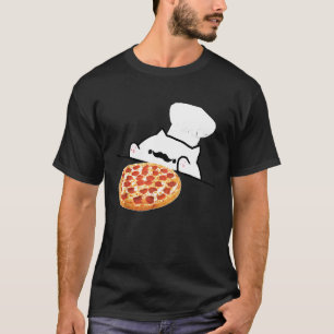 Camiseta Bongo Cat Pizza Chef Dank Memes