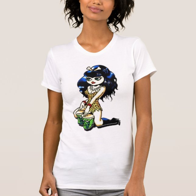 Camiseta bongo-chica (Anverso)