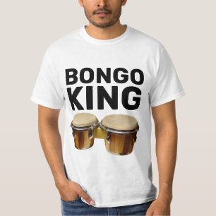 CAMISETA BONGO KING BONGO DRUMS T-SHIRS