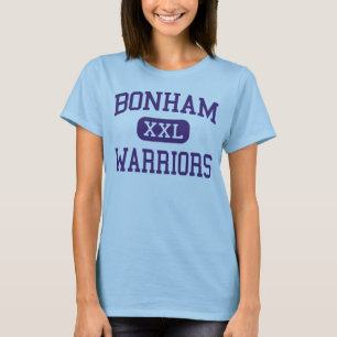 Camiseta Bonham - guerreros - High School secundaria -