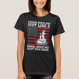 Camiseta Bonificación de pesca para hombres Papá al igual q