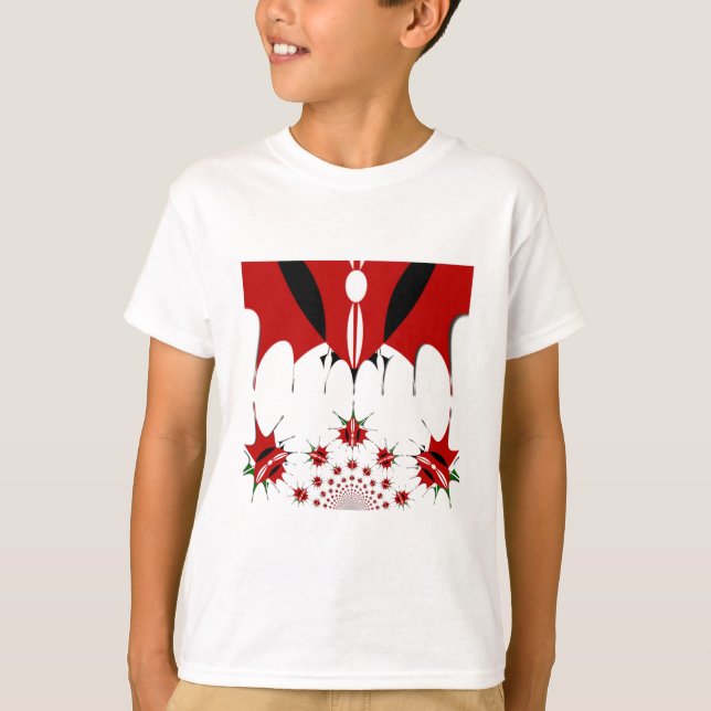 Camiseta Bonita bandera de Kenia. (Anverso)