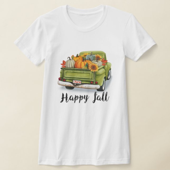 Camiseta Bonita colección de otoño de moda del Día de Acció (Distribución)
