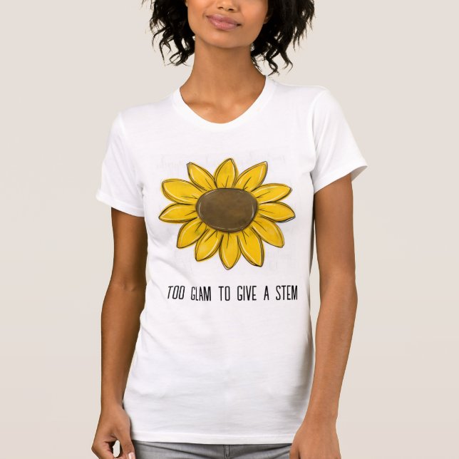 Camiseta Bonita de Girasol (Anverso)