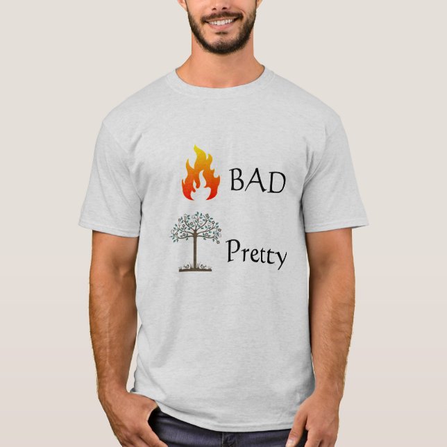 Camiseta BONITA del MÚN árbol del fuego (Anverso)