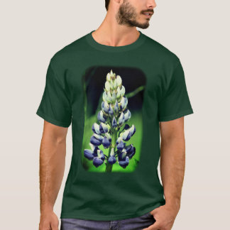 Camiseta Bonita naturaleza floral azul de Lupine
