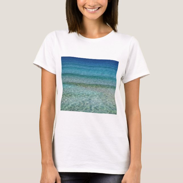 Camiseta Bonita playa de arena (Anverso)
