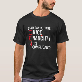 Camiseta Bonita traviesa es cómplice Santa Christma