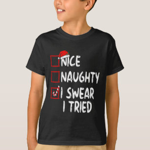 Camiseta Bonita traviesa, suero, he probado Navidades en la