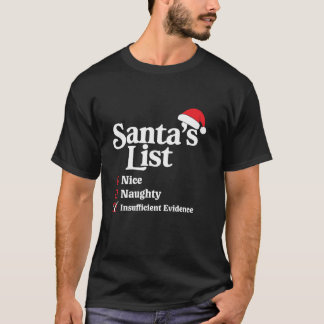 Camiseta Bonitas Navidades de evidencia insuficientes