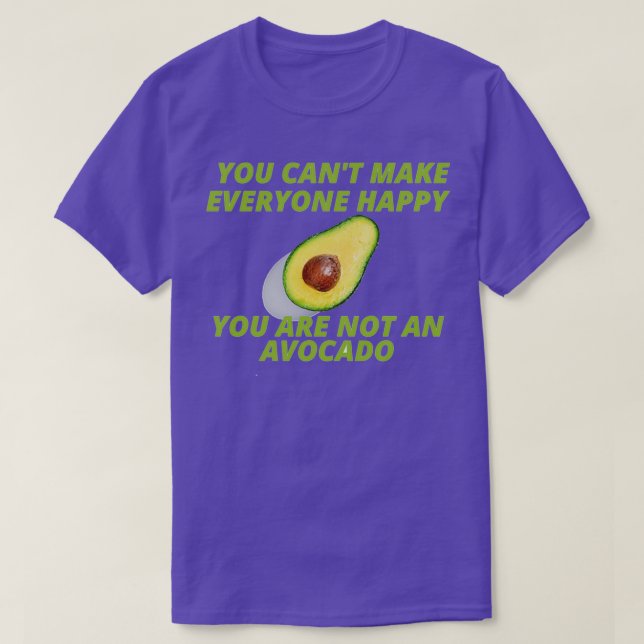 Camiseta Bonito aguacate lindo aguacate (Diseño del anverso)