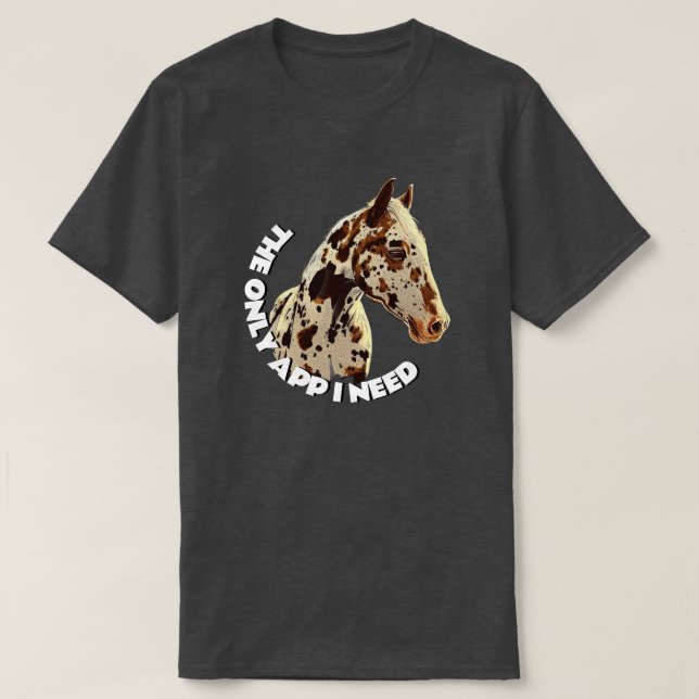 Camiseta Bonito Appaloosa (Diseño del anverso)