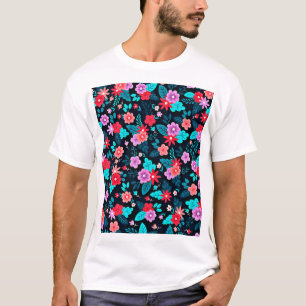 Camiseta Bonito arreglo Ditsy Floral Pattern-56576
