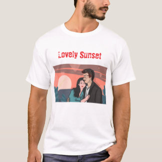 Camiseta Bonito atardecer