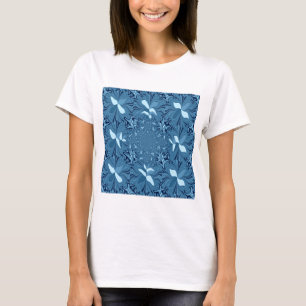 Camiseta Bonito azul irlandés, sin fisuras