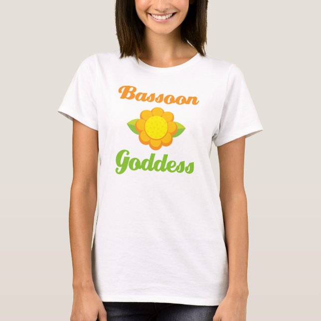 Camiseta Bonito Bassoon Goddess Tee (Anverso)