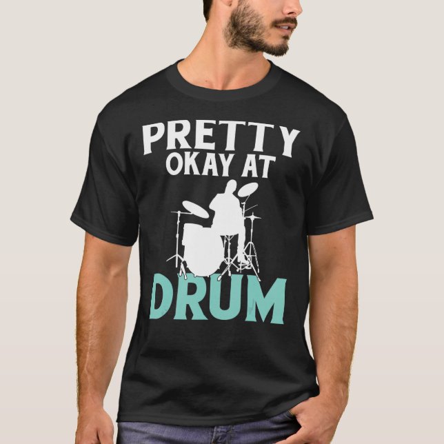 Camiseta Bonito Bien En Drummer (Anverso)