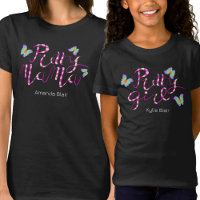 Camiseta Bonito Chica Mariposas Arcoiris