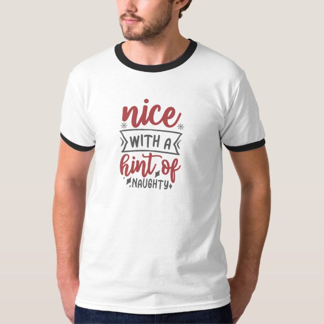 Camiseta Bonito con un toque de traviesa (Anverso)