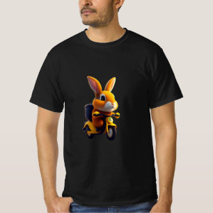 Camiseta bonito conejo al estilo de la animación pixar T-Sh