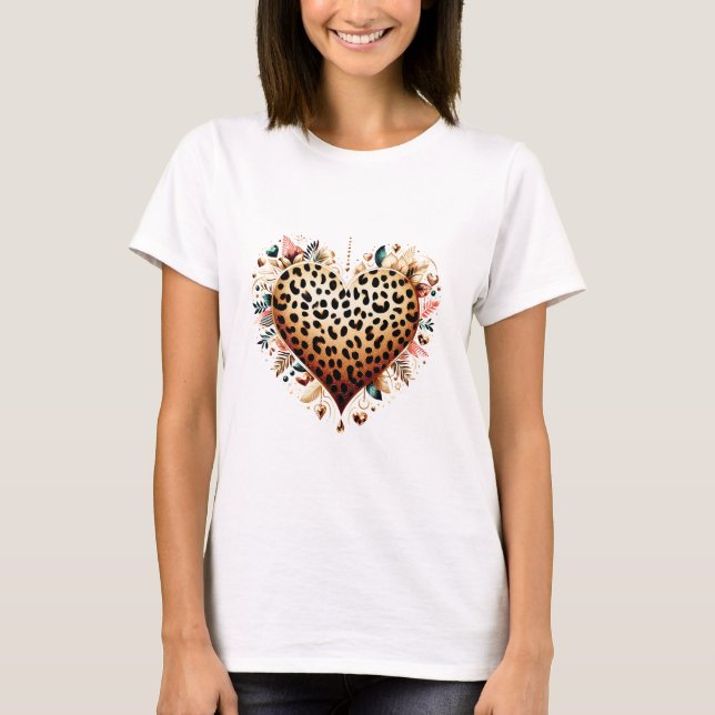 Camiseta Bonito corazón (Anverso)