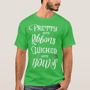 Camiseta Bonito De Arco Con Cintas Malvadas Con Arcos