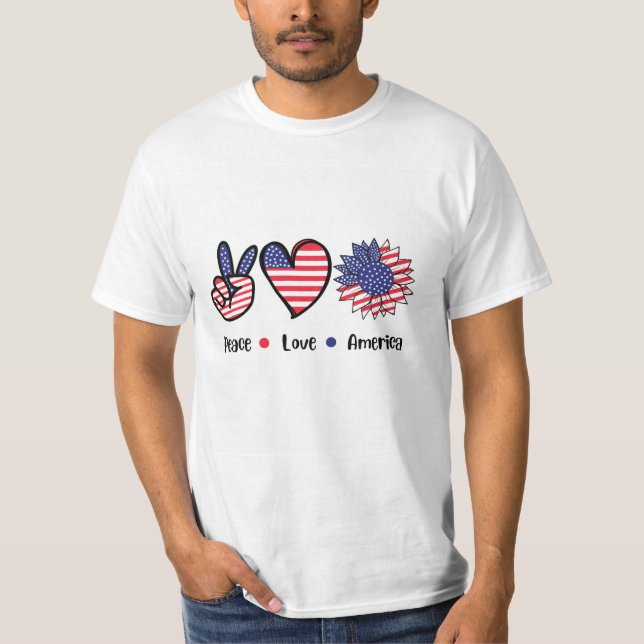 Camiseta Bonito diseño americano (Anverso)