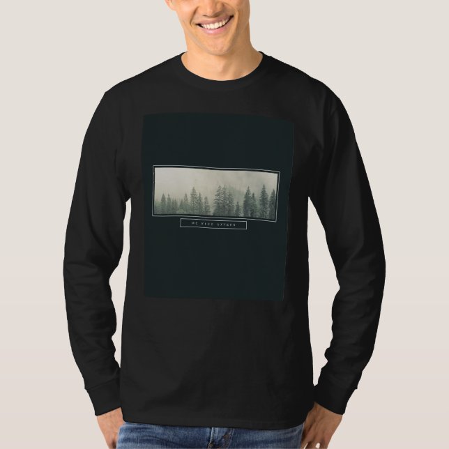 Camiseta Bonito diseño de bosque  (Anverso)