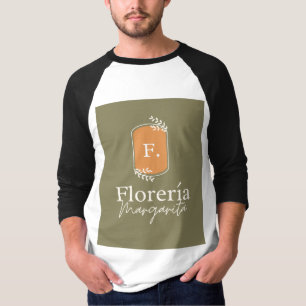 Camiseta Bonito diseño de florería 
