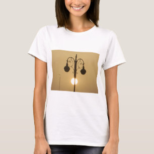 Camiseta Bonito diseño de la calle victoriana Sunset