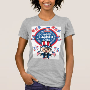Camiseta Bonito diseño de trabajo 