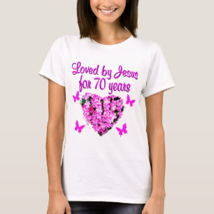CAMISETA BONITO DISEÑO FOTOGRÁFICO DE PINTURA ROSA DE CUMPL