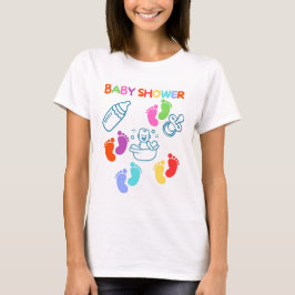 Camiseta BONITO DISEÑO PARA BEBY SHOWER Family Mat