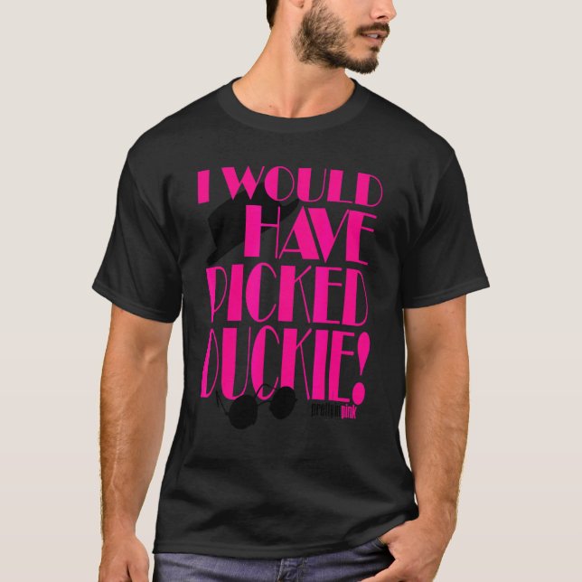 Camiseta Bonito En Duckie Pink (Anverso)