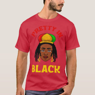 Camiseta Bonito en el orgullo del orgullo afroamericano neg