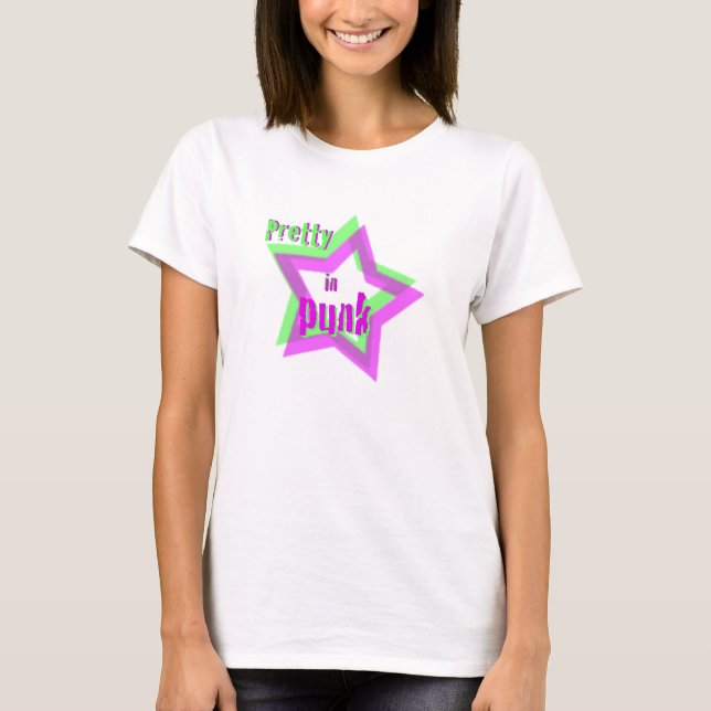 Camiseta Bonito en punk (Anverso)