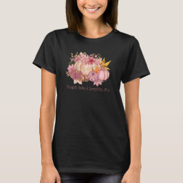 Camiseta Bonito en rosa otoñal: Whimsy y Spice