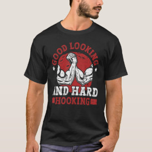 Camiseta Bonito enganche duro - lucha de brazos vintage
