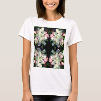 Camiseta Bonito Flores de arce Abstrato