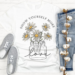 Camiseta Bonito Flores salvajes Bouquet