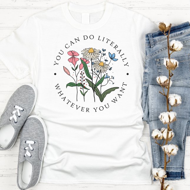 Camiseta Bonito Flores silvestres de época (Subido por el creador)