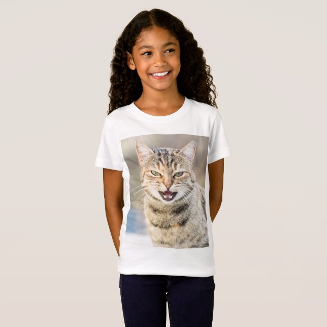 Camiseta Bonito gato (Anverso completo)