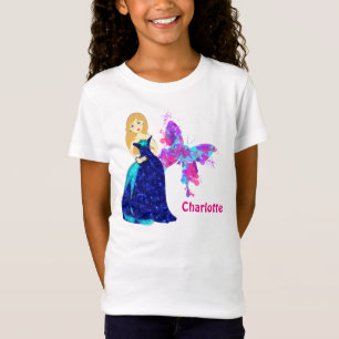 Camiseta Bonito Ilustracion de mariposa personalizado