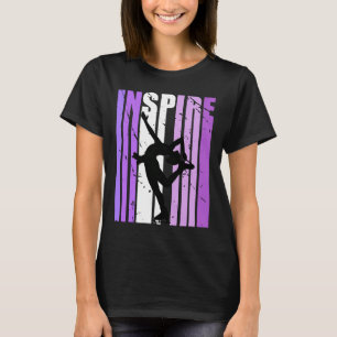 Camiseta Bonito Inspire Hielo Patinaje de cumpleaños