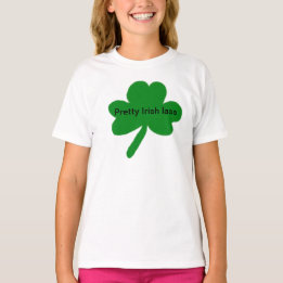 Camiseta Bonito Irlandés Lass Shamrock T-Shirt
